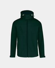 Herren-Kapuzenjacke zum Personalisieren - Flaschengrün