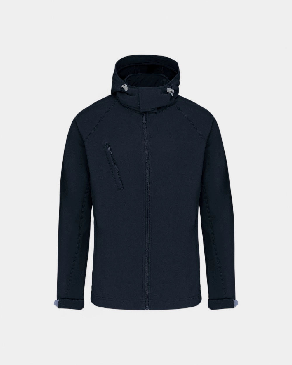 Herren-Kapuzenjacke zum Personalisieren - Marineblau