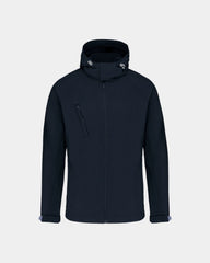 Herren-Kapuzenjacke zum Personalisieren - Marineblau