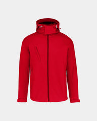 Herren-Kapuzenjacke zum Personalisieren - Rot