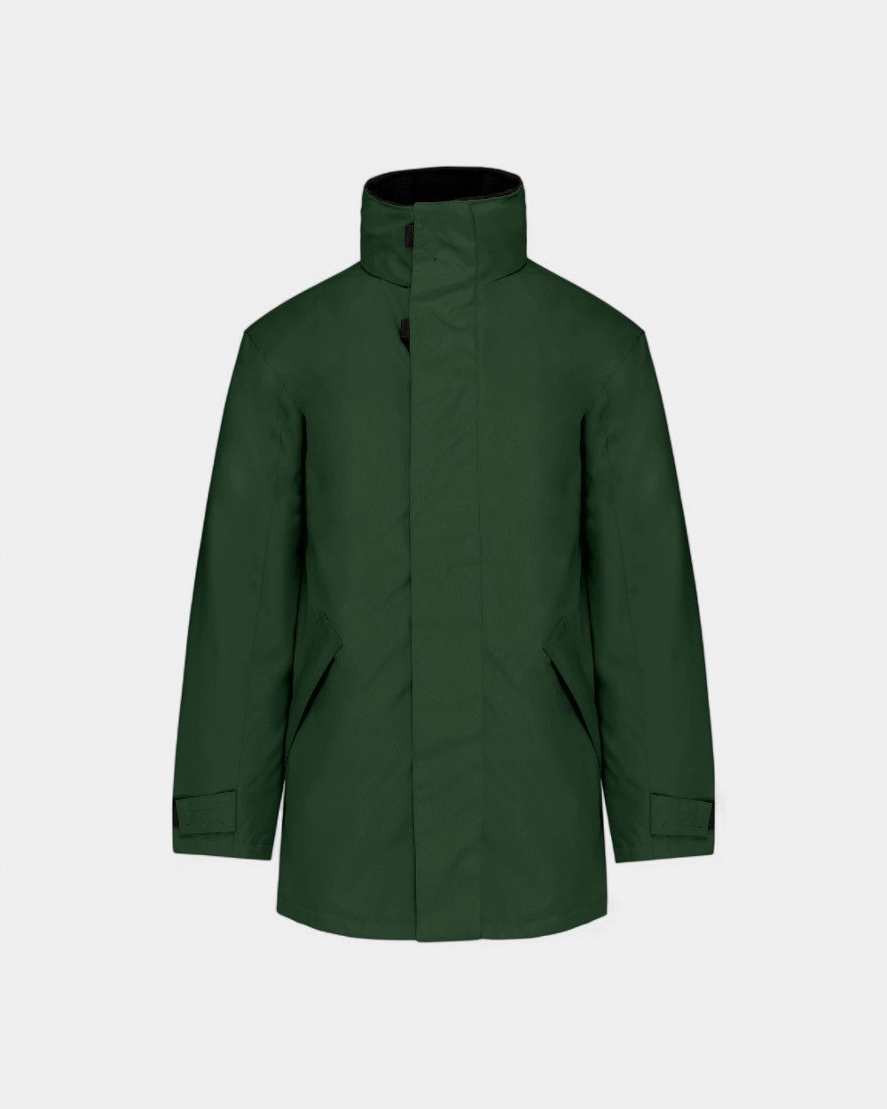 Herren-Kapuzenparka zum Personalisieren - Waldgrün