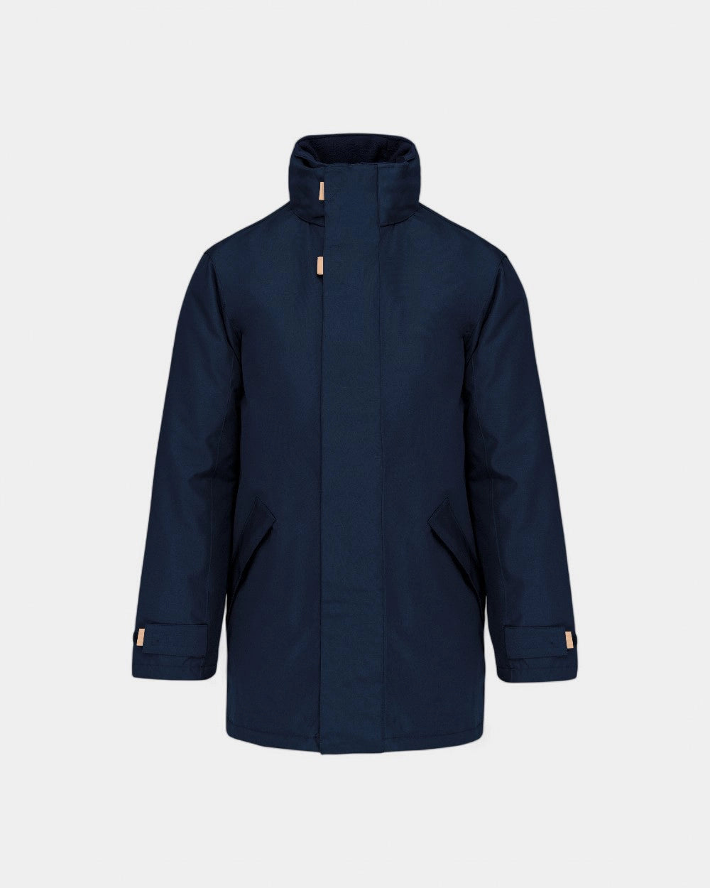 Herren-Kapuzenparka zum Personalisieren - Marineblau