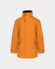 Herren-Kapuzenparka zum Personalisieren - Orange