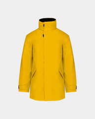 Herren-Kapuzenparka zum Personalisieren - Gelb