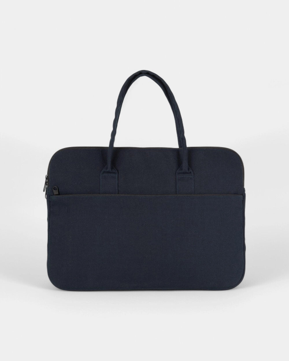 Personalisierbare Laptoptasche aus 100% Baumwolle - Marineblau