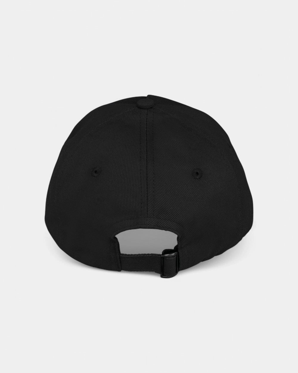 Umweltfreundliche 5-Panel-Unisex-Kappe zum Personalisieren - Schwarz