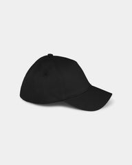 Umweltfreundliche 5-Panel-Unisex-Kappe zum Personalisieren - Schwarz