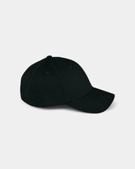 Umweltfreundliche 6-Panel-Unisex-Kappe zum Personalisieren - Schwarz