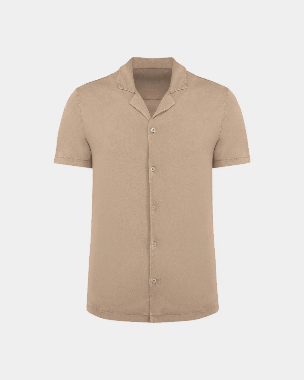 Kurzarmhemd im Washed-Look für Herren zum Personalisieren - 5
