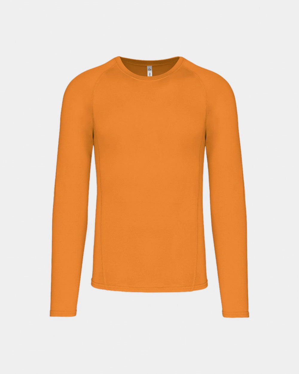 Sport-Langarmshirt Unisex zum Personalisieren - Orange