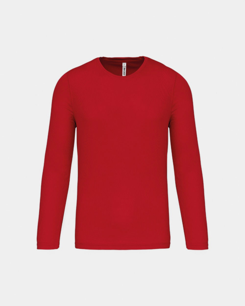 Sport-Langarmshirt für Herren zum Personalisieren - Rot
