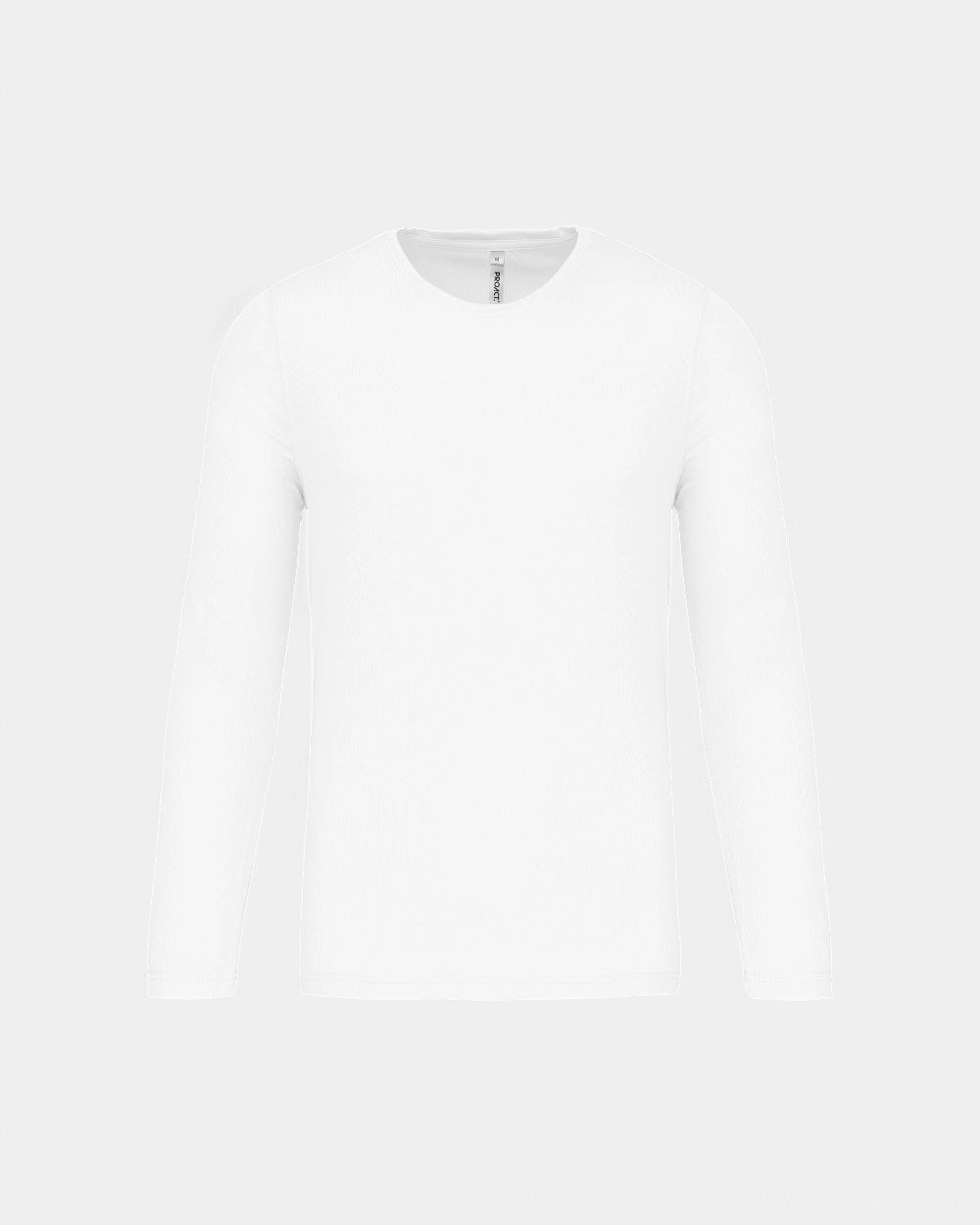Sport-Langarmshirt für Herren zum Personalisieren - Weiß
