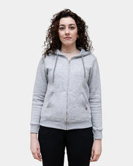 Damen-Zip-Hoodie aus Fleece zum Personalisieren - 15