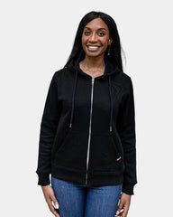 Damen-Zip-Hoodie aus Fleece zum Personalisieren - 19