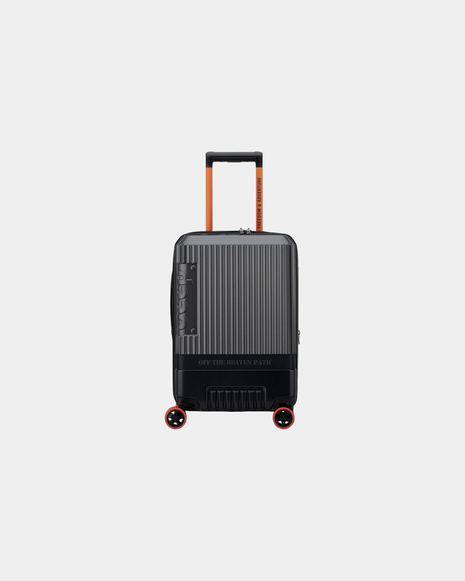 Koffer Trolley Polycarbonat Jeep 55 cm zum Personalisieren - Anthrazit