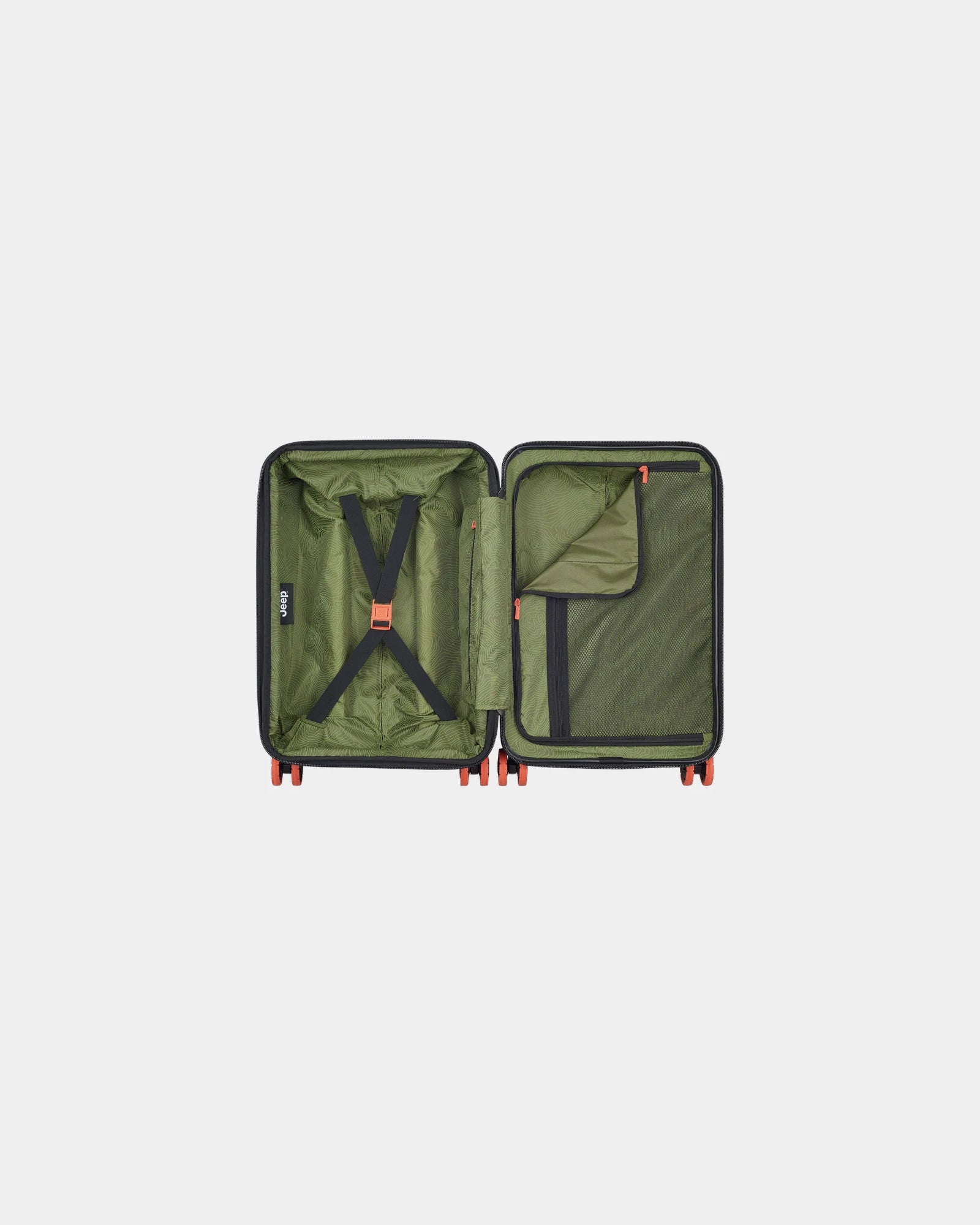 Koffer Trolley Polycarbonat Jeep 55 cm zum Personalisieren - 10