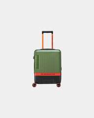 Koffer Kabine Polycarbonat 55 cm zum Personalisieren - Grün