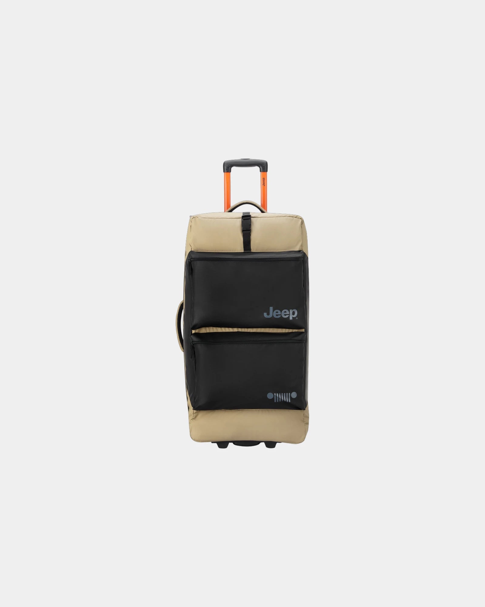 Reisetasche Trolley 82 cm recycelt Jeep zum Personalisieren - Warmes Sand