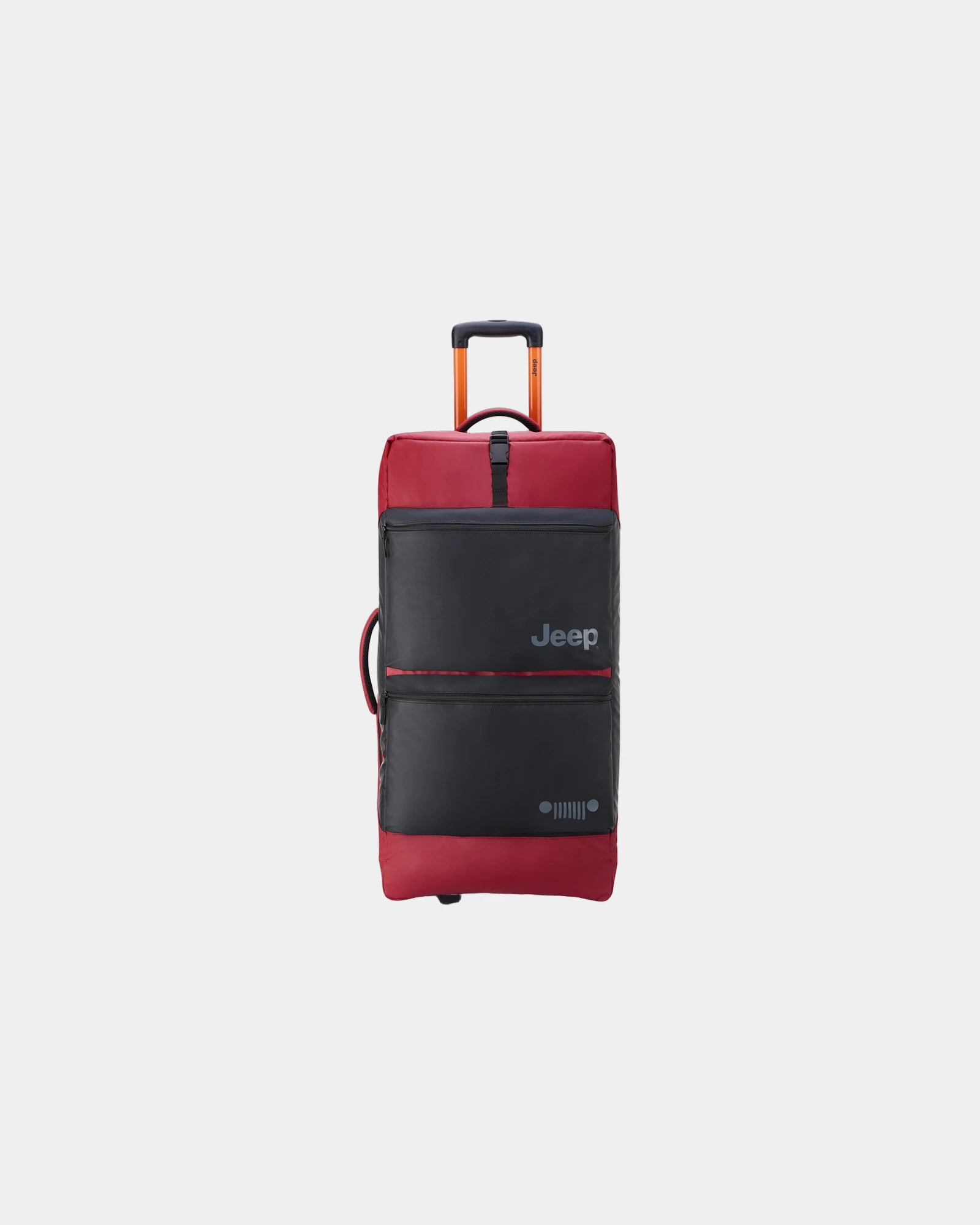 Reisetasche Trolley 82 cm recycelt Jeep zum Personalisieren - Tomate