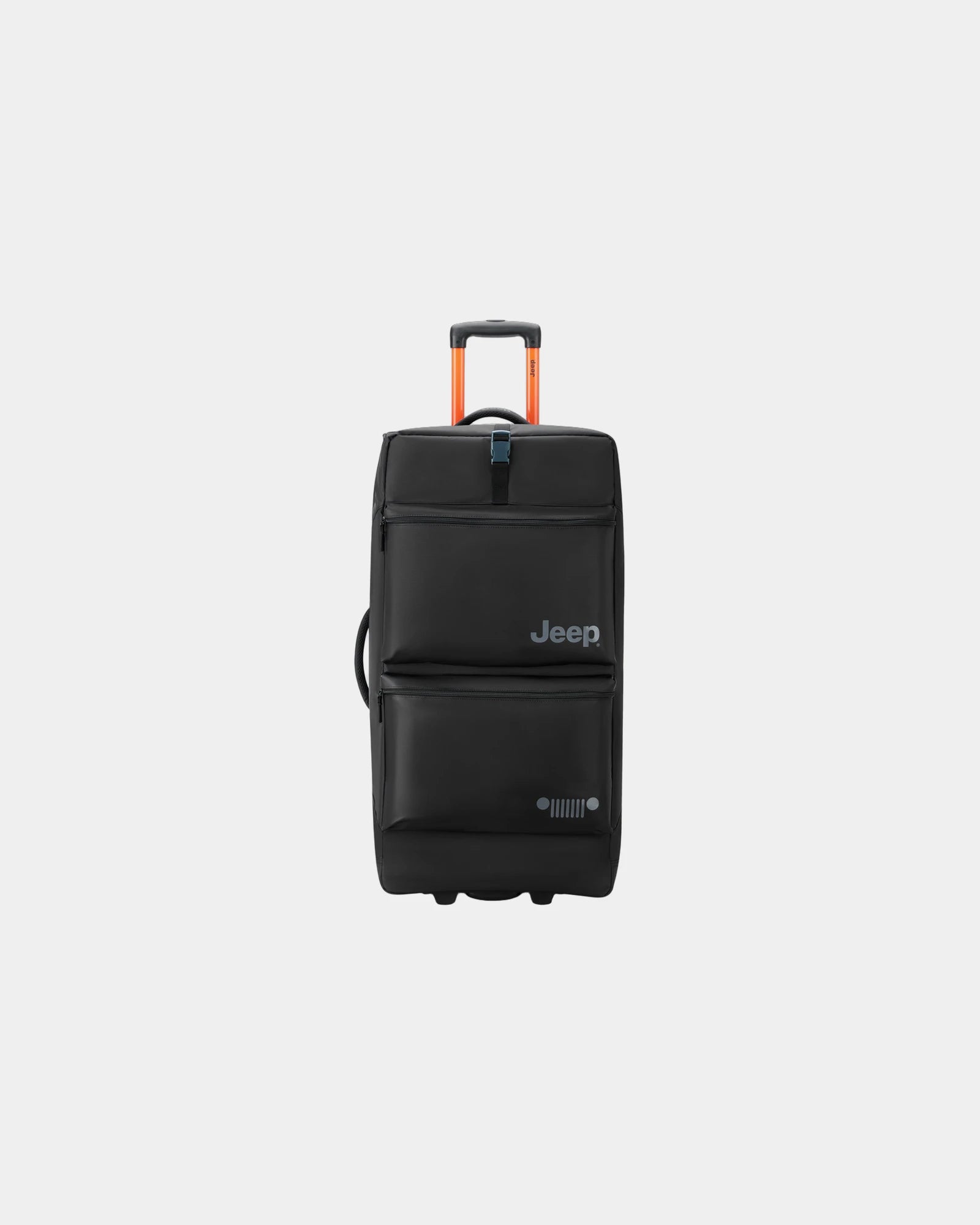Reisetasche Trolley 82 cm recycelt Jeep zum Personalisieren - Schwarz