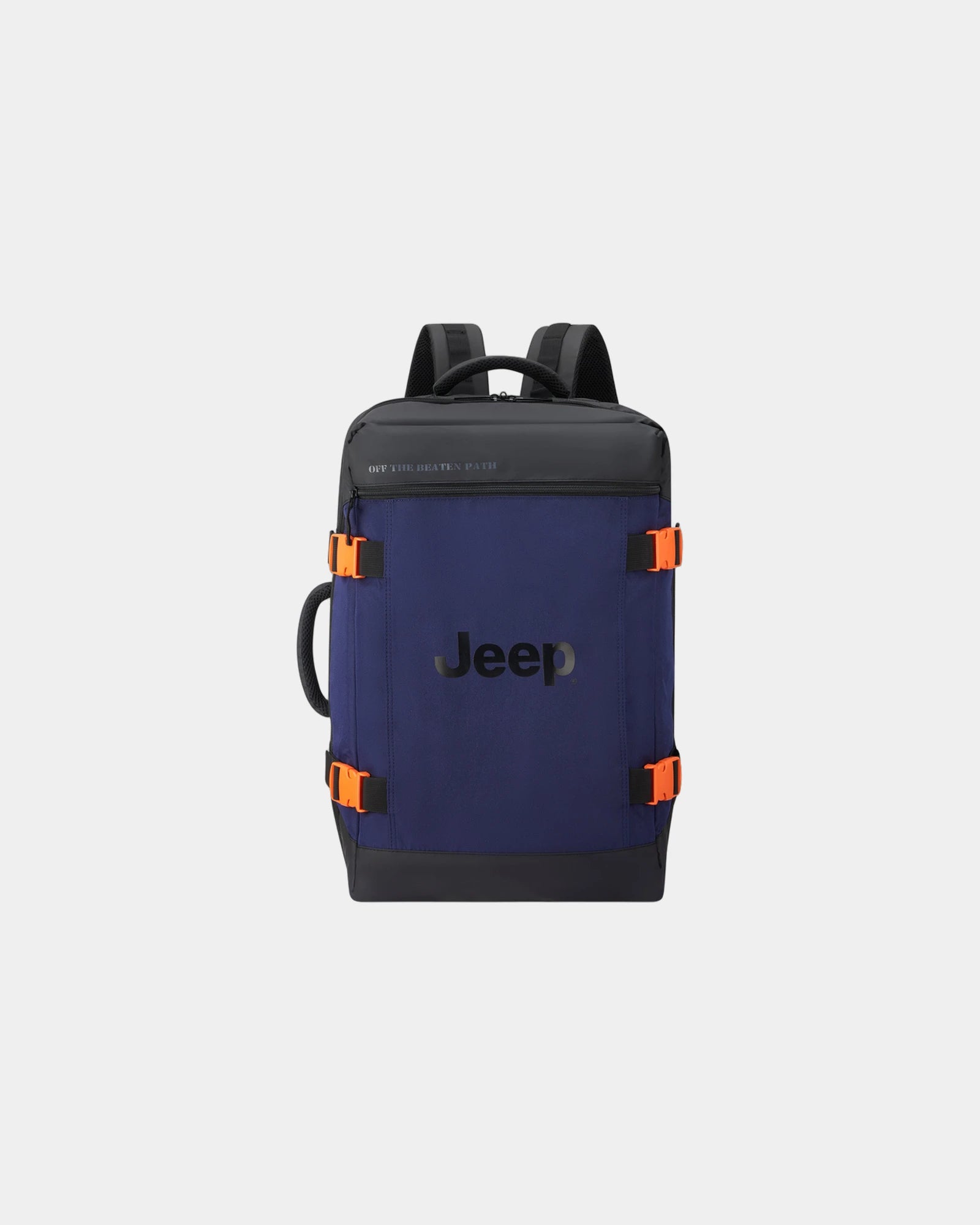 Rucksack XL recycelt Jeep JS007C zum Personalisieren - Marineblau