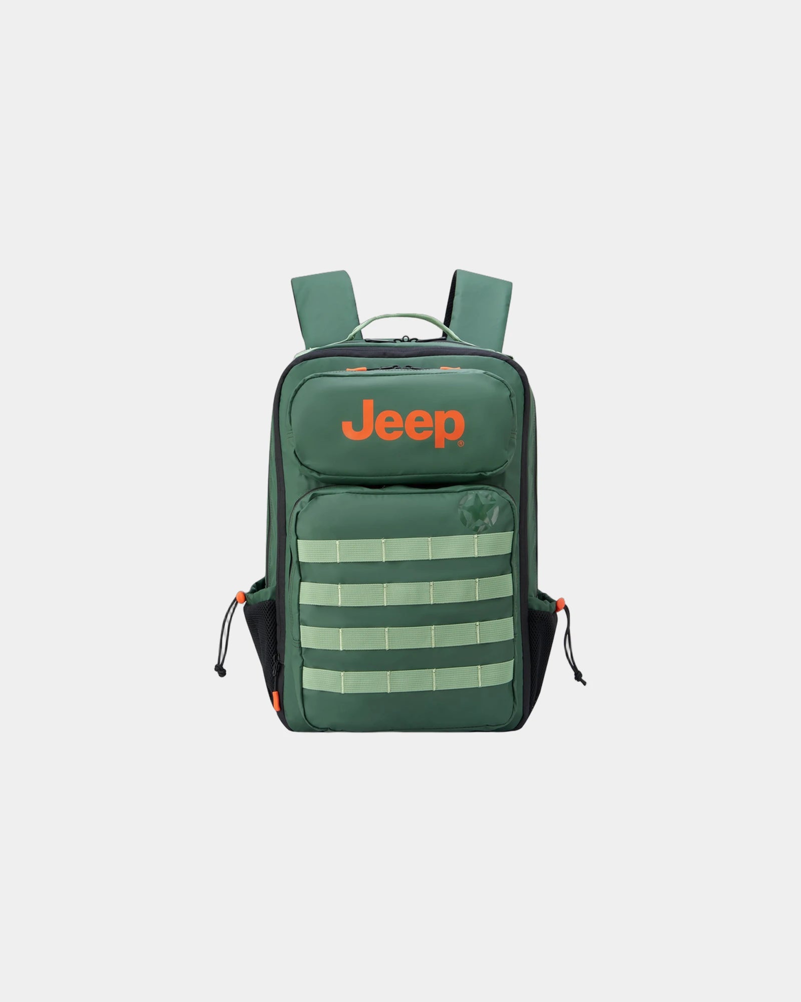Rucksack Polyester recycelt Jeep JS010B zum Personalisieren - Grün