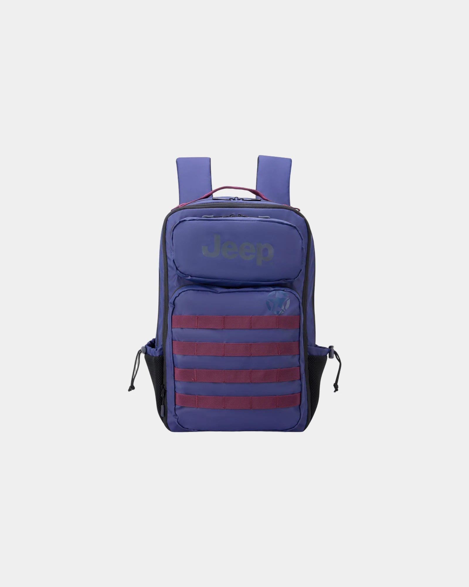 Rucksack Polyester recycelt Jeep JS010B zum Personalisieren - Marineblau