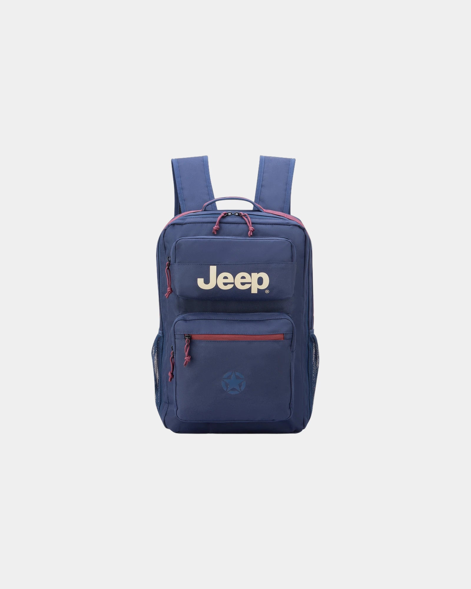 Rucksack Polyester 28L Jeep JS015B zum Personalisieren - Blau