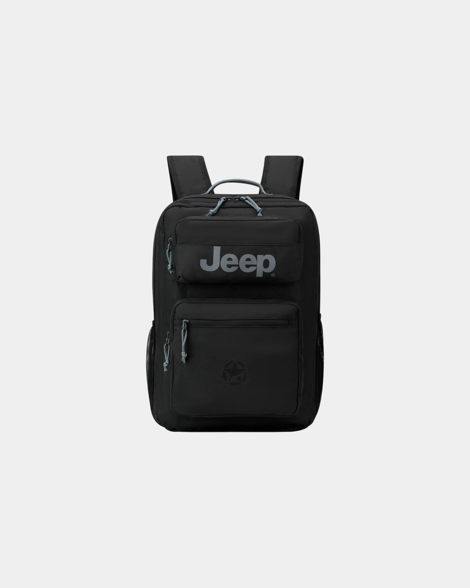 Rucksack Polyester 28L Jeep JS015B zum Personalisieren - Schwarz