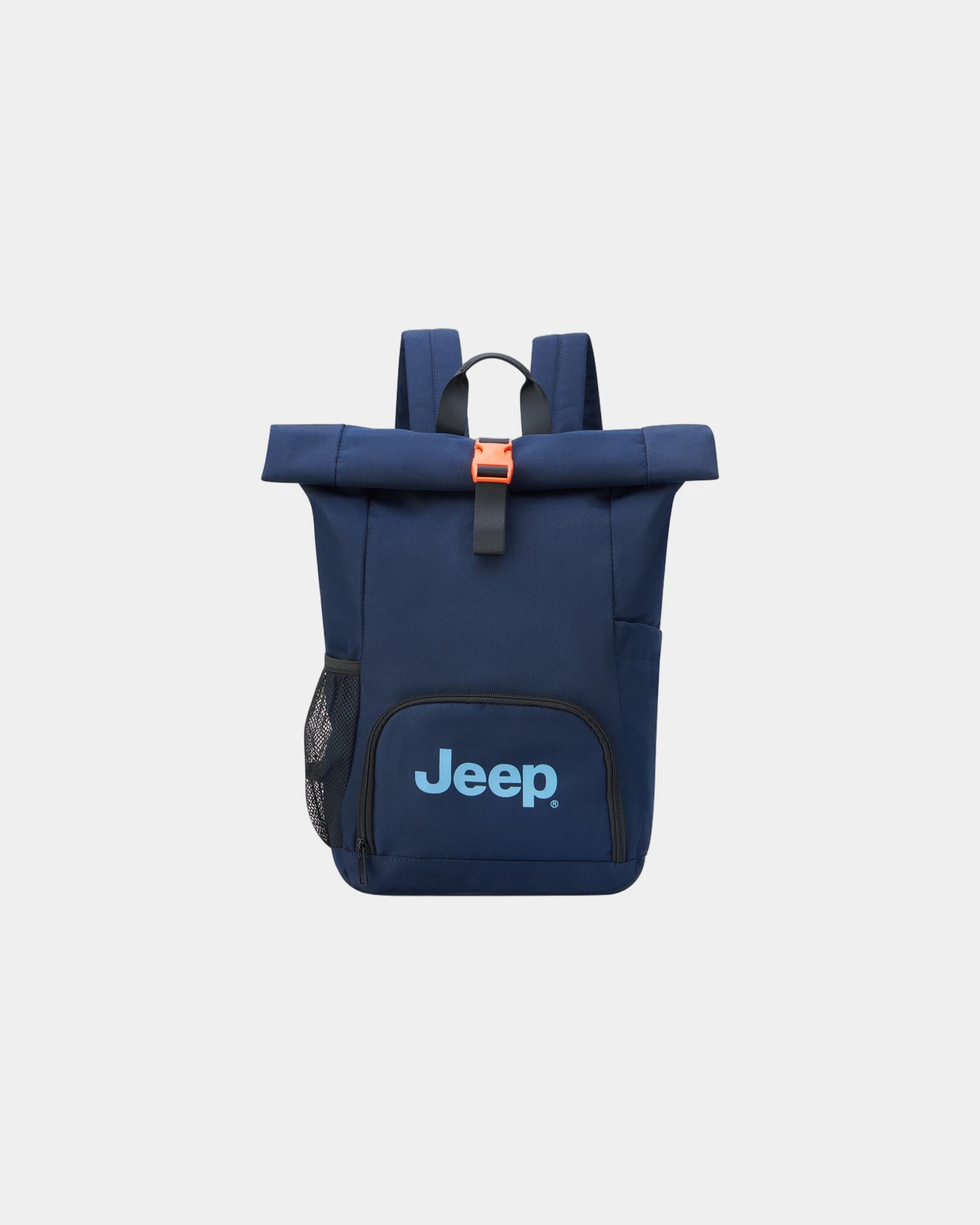 Rucksack Polyester Rolltop 23L zum Personalisieren - Marineblau