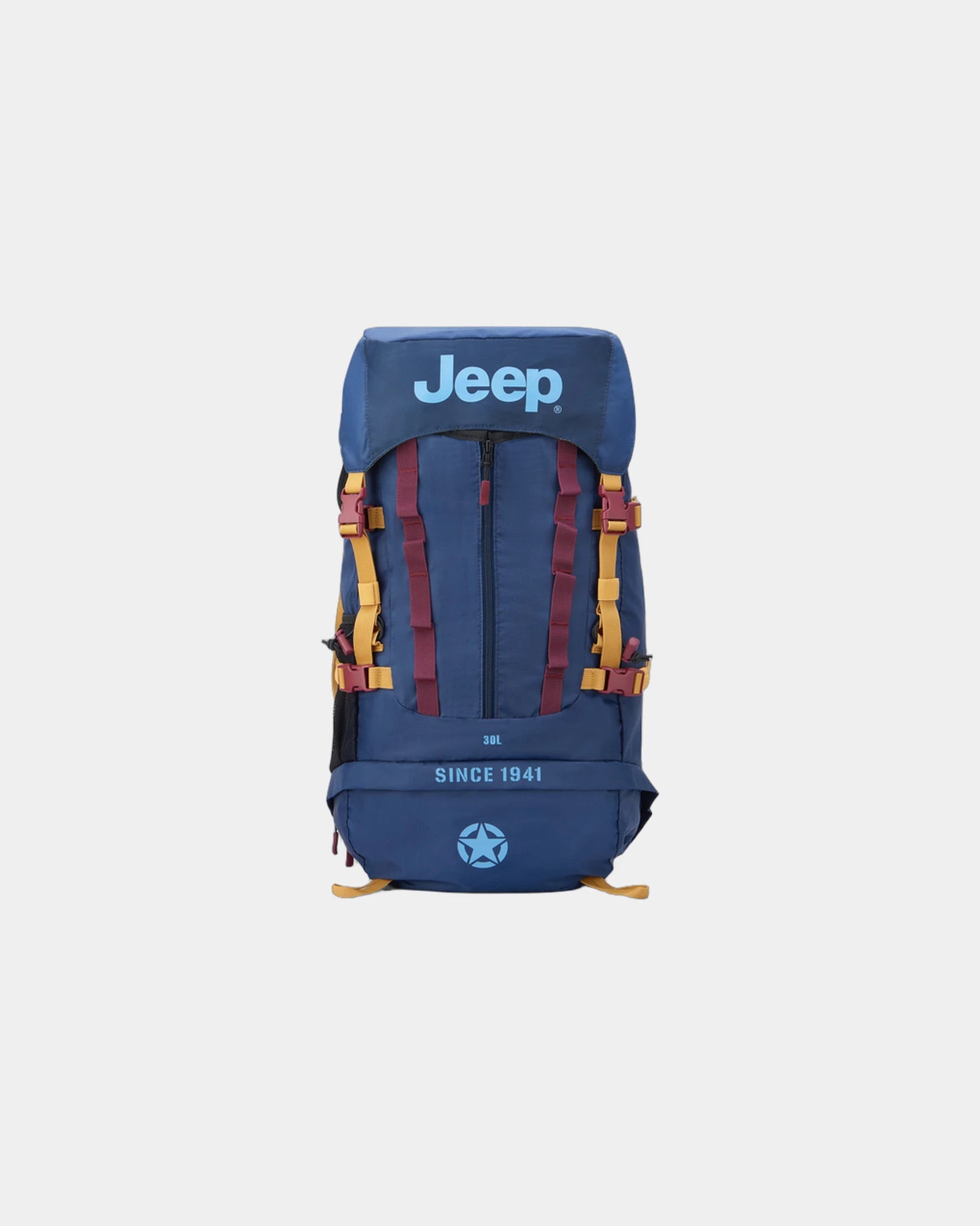 Rucksack Polyester Jeep 30L zum Personalisieren - Marineblau