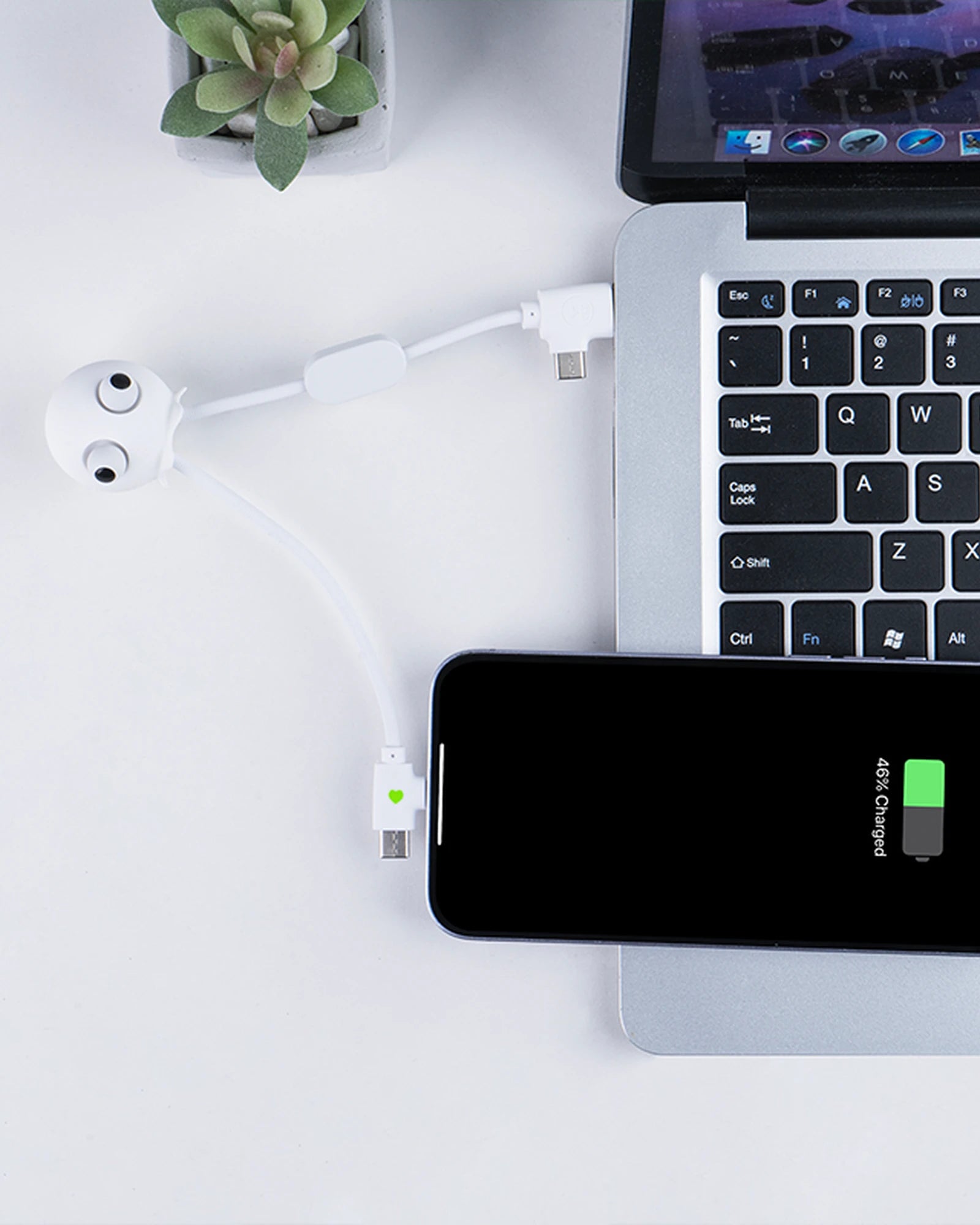 Ladegerät Kabel USB XOOPAR Jelly zum Personalisieren - 4