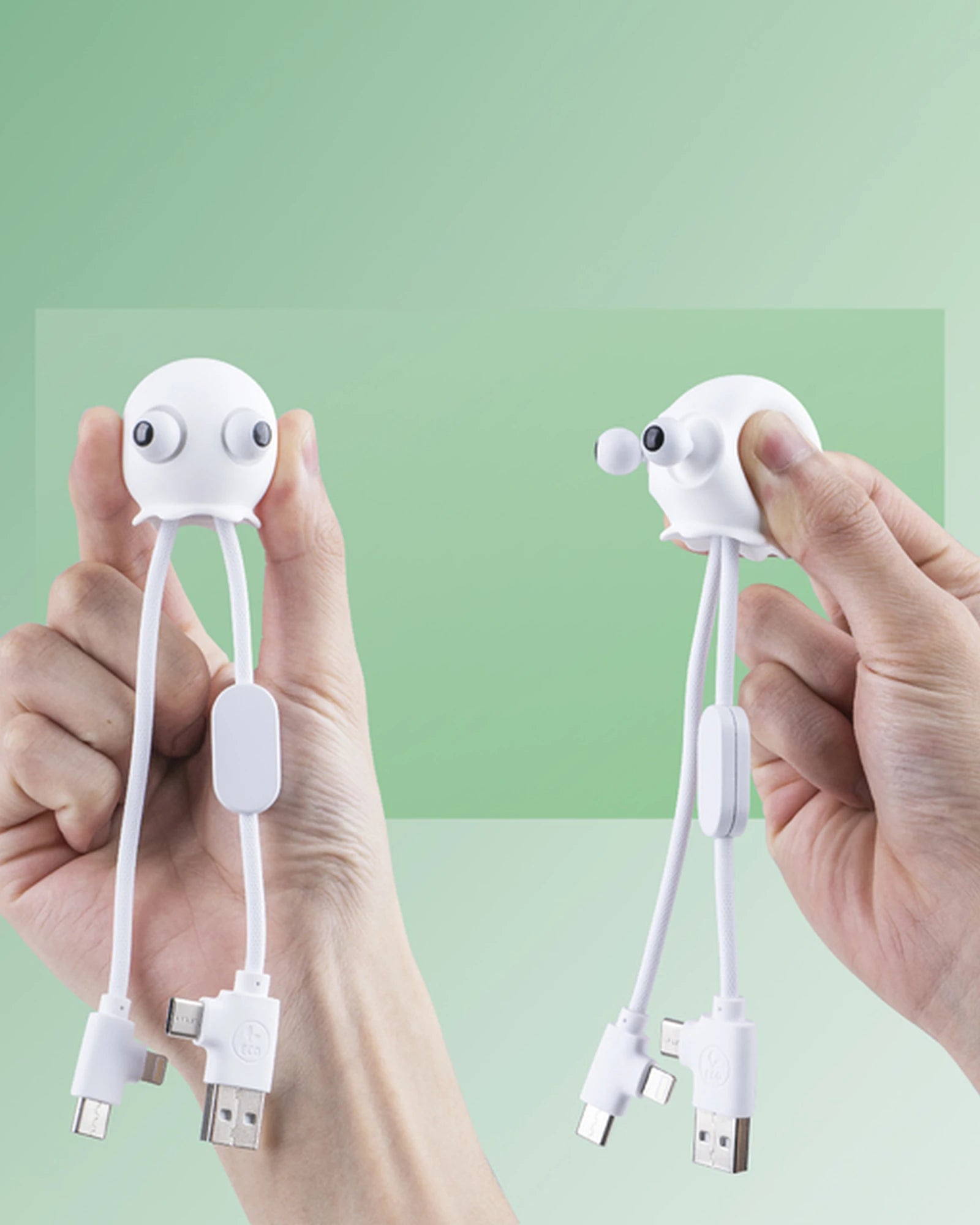 Ladegerät Kabel USB XOOPAR Jelly zum Personalisieren - 6
