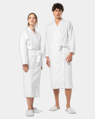 Bademantel Baumwolle Frottee 400 g/m² zum Personalisieren - 4