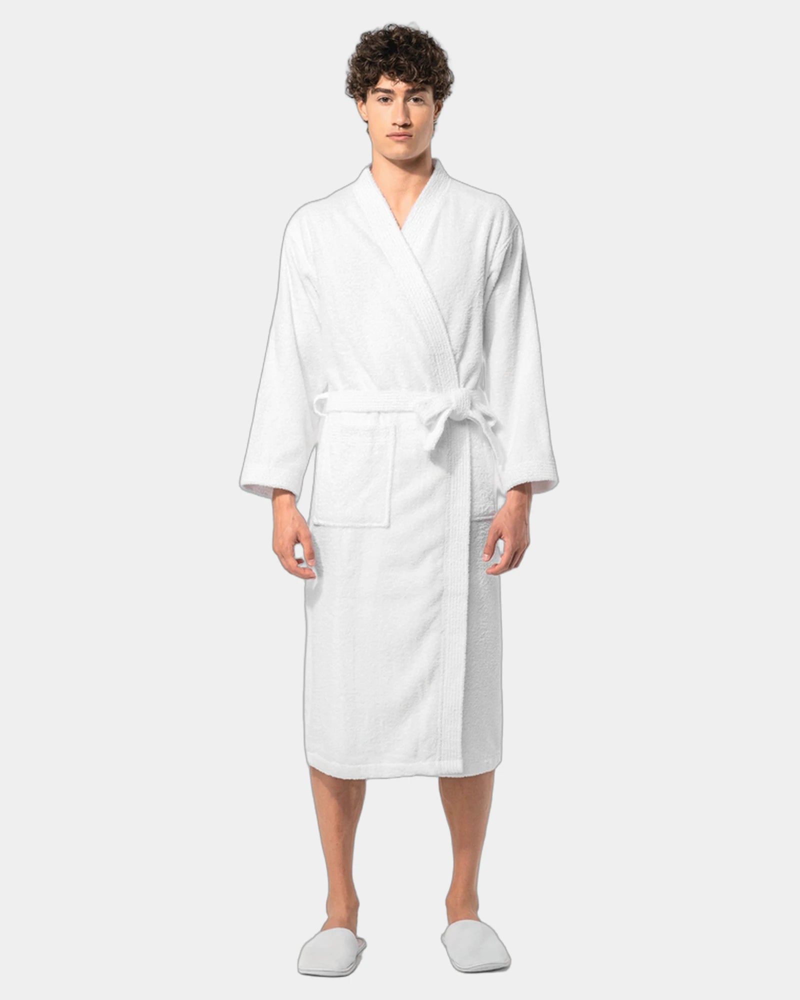 Bademantel Baumwolle Frottee 400 g/m² zum Personalisieren - 5