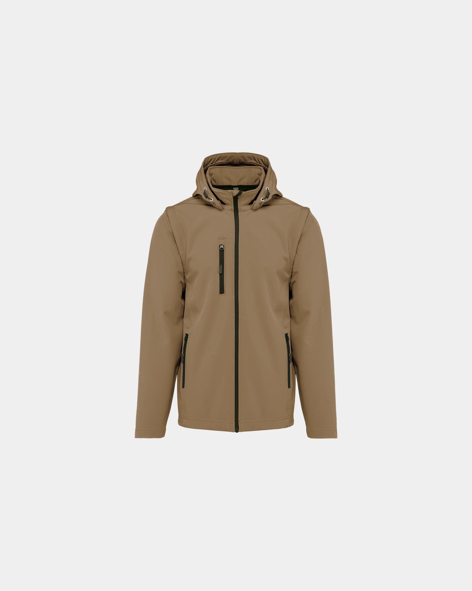 Veste Softshell 3-lagig unisex mit abnehmbaren Ärmeln zum Personalisieren - 8