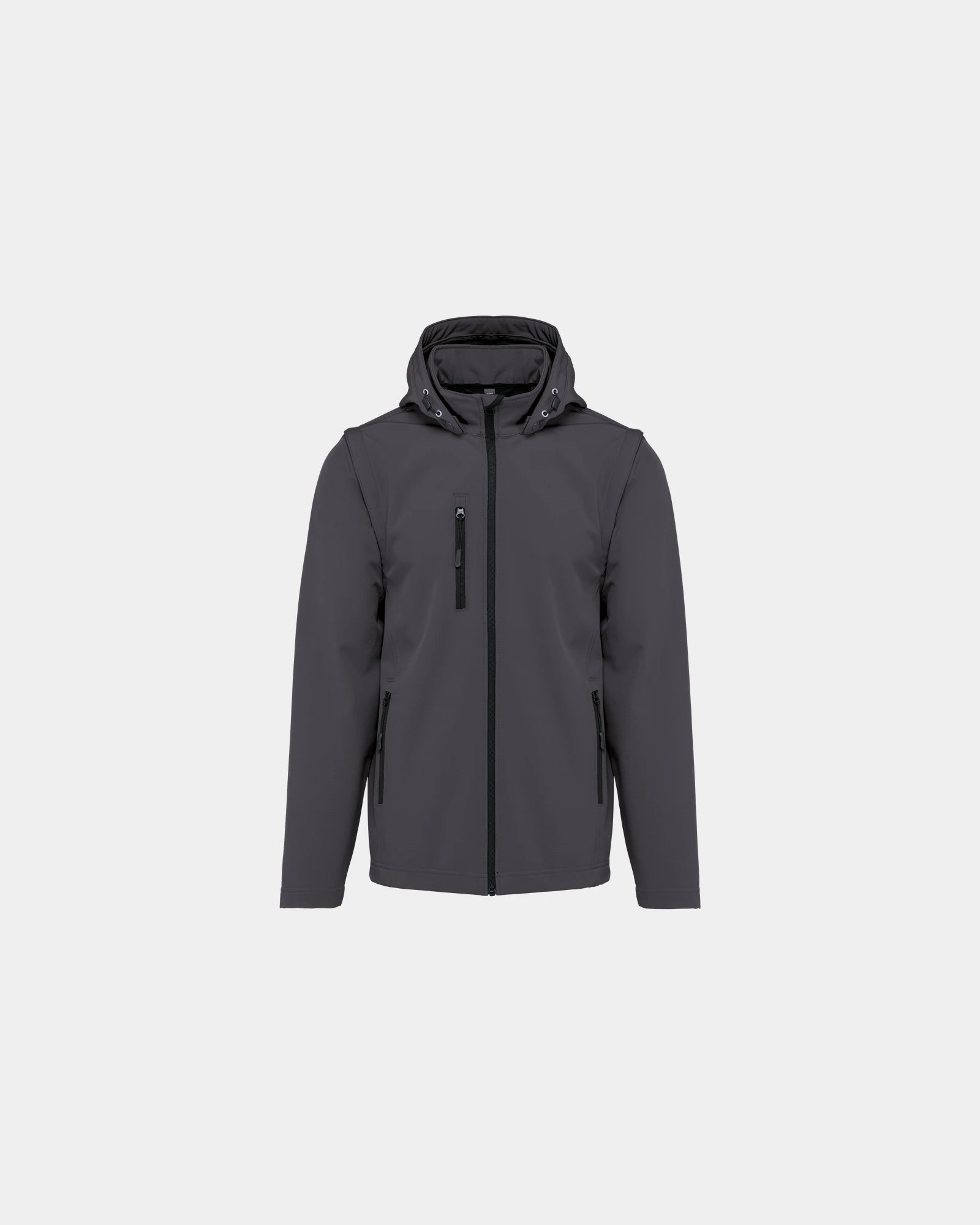 Veste Softshell 3-lagig unisex mit abnehmbaren Ärmeln zum Personalisieren - 23