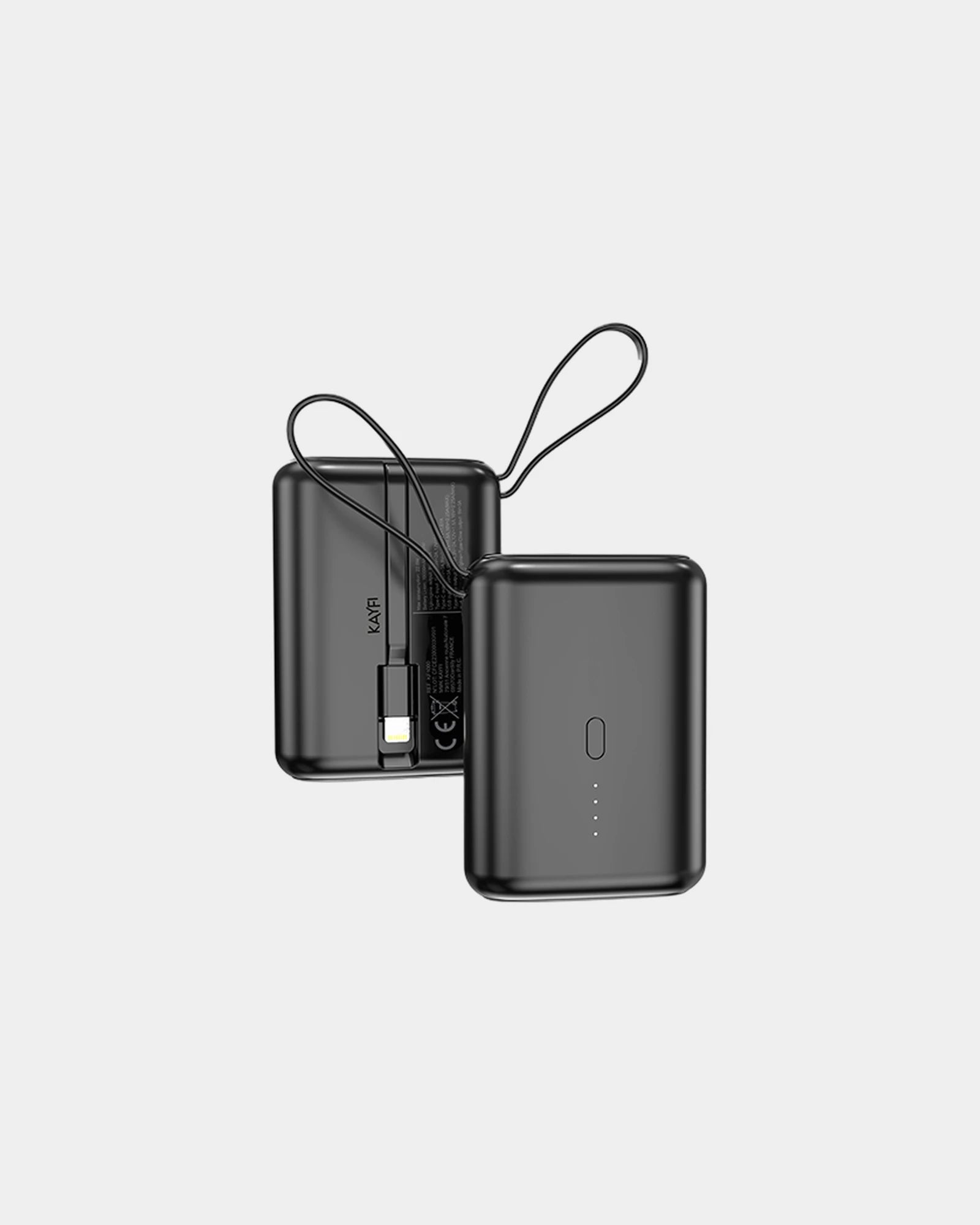 Batterie 10.000 mAh mit Kabeln zum Personalisieren - 2