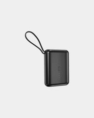 Batterie 10.000 mAh mit Kabeln zum Personalisieren - Schwarz