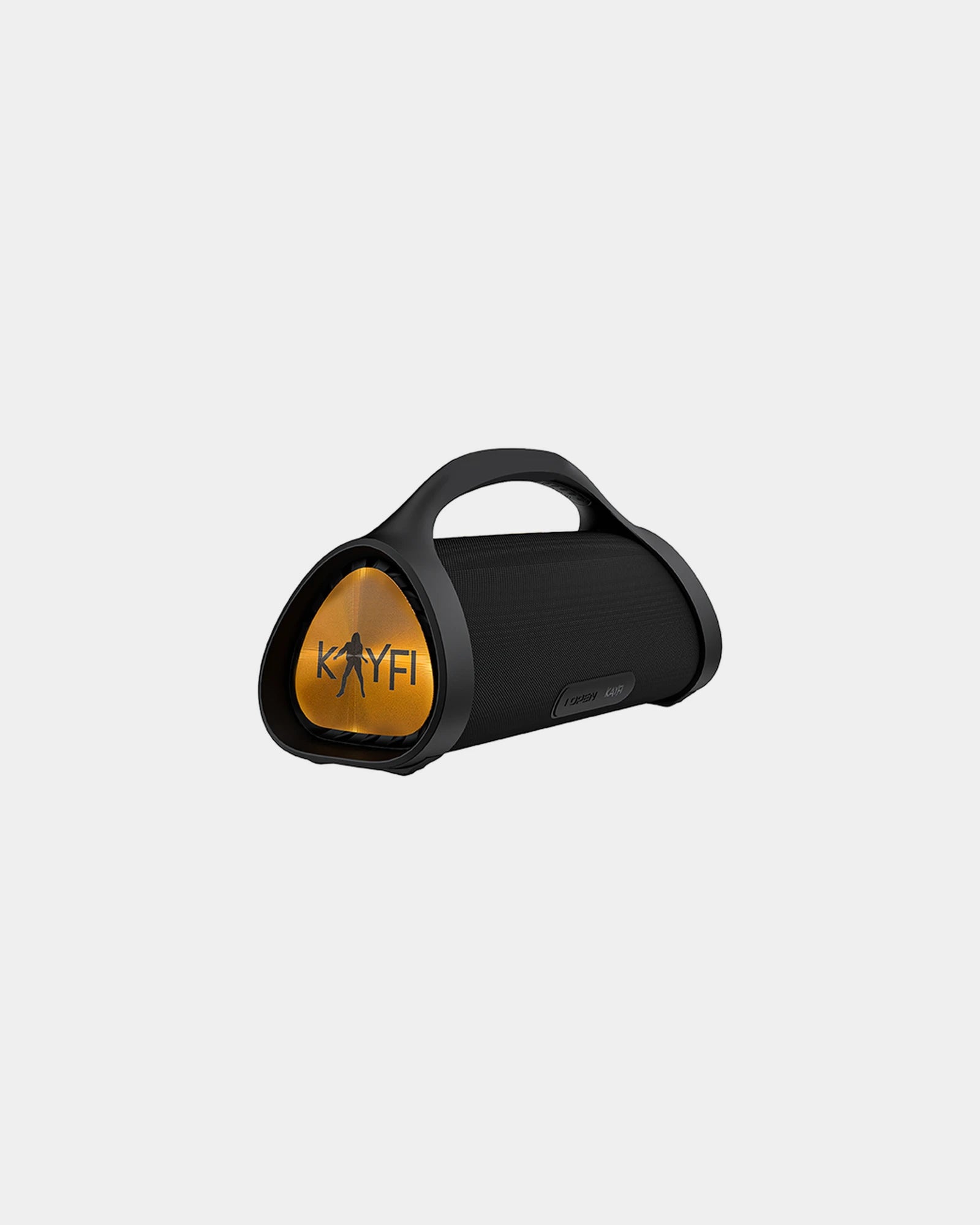Boombox schwarz-orange KAYFI zum Personalisieren - 4