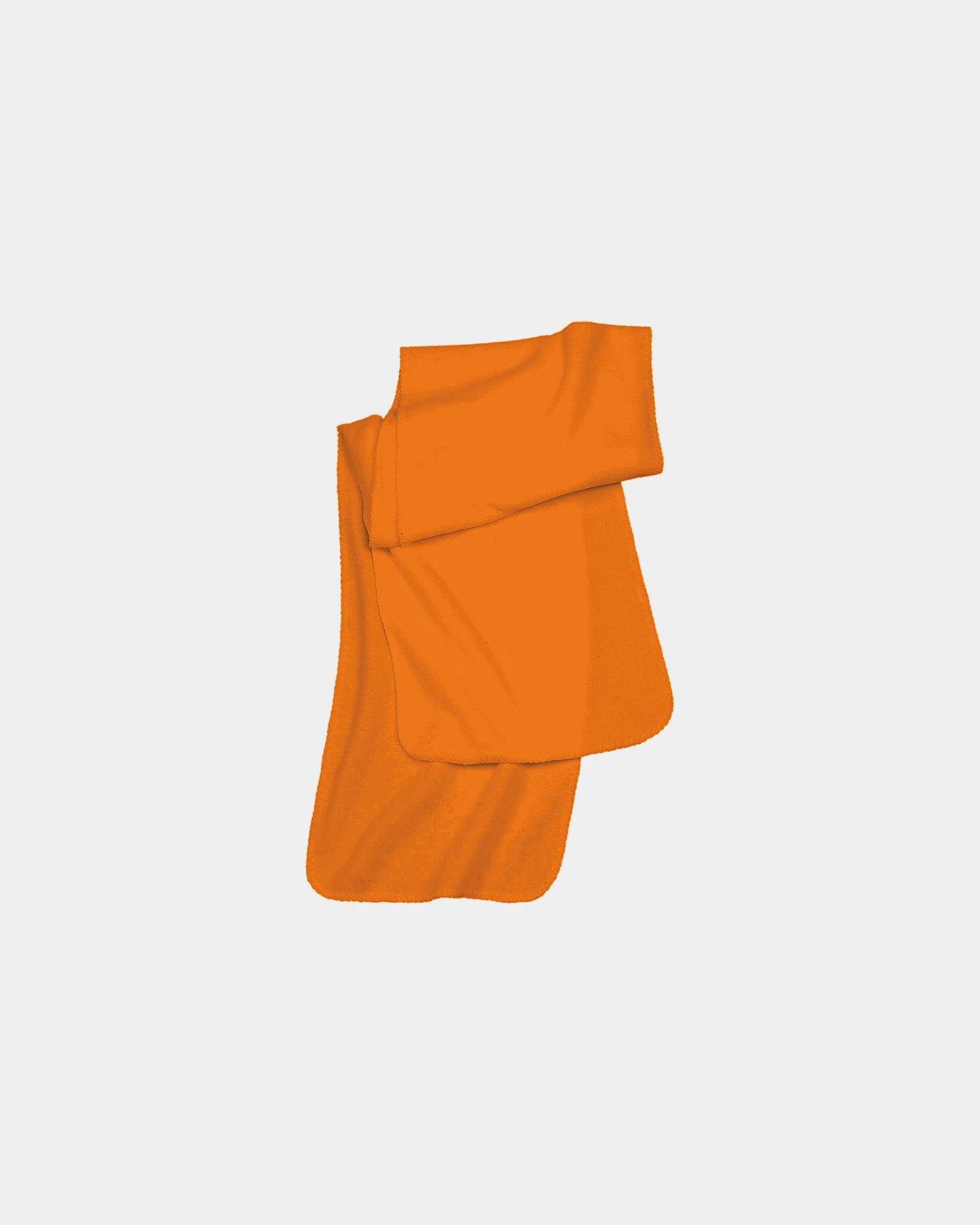 Schal Fleece Polyester 200 g/m² zum Personalisieren - Orange