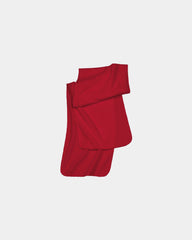 Schal Fleece Polyester 200 g/m² zum Personalisieren - Rot