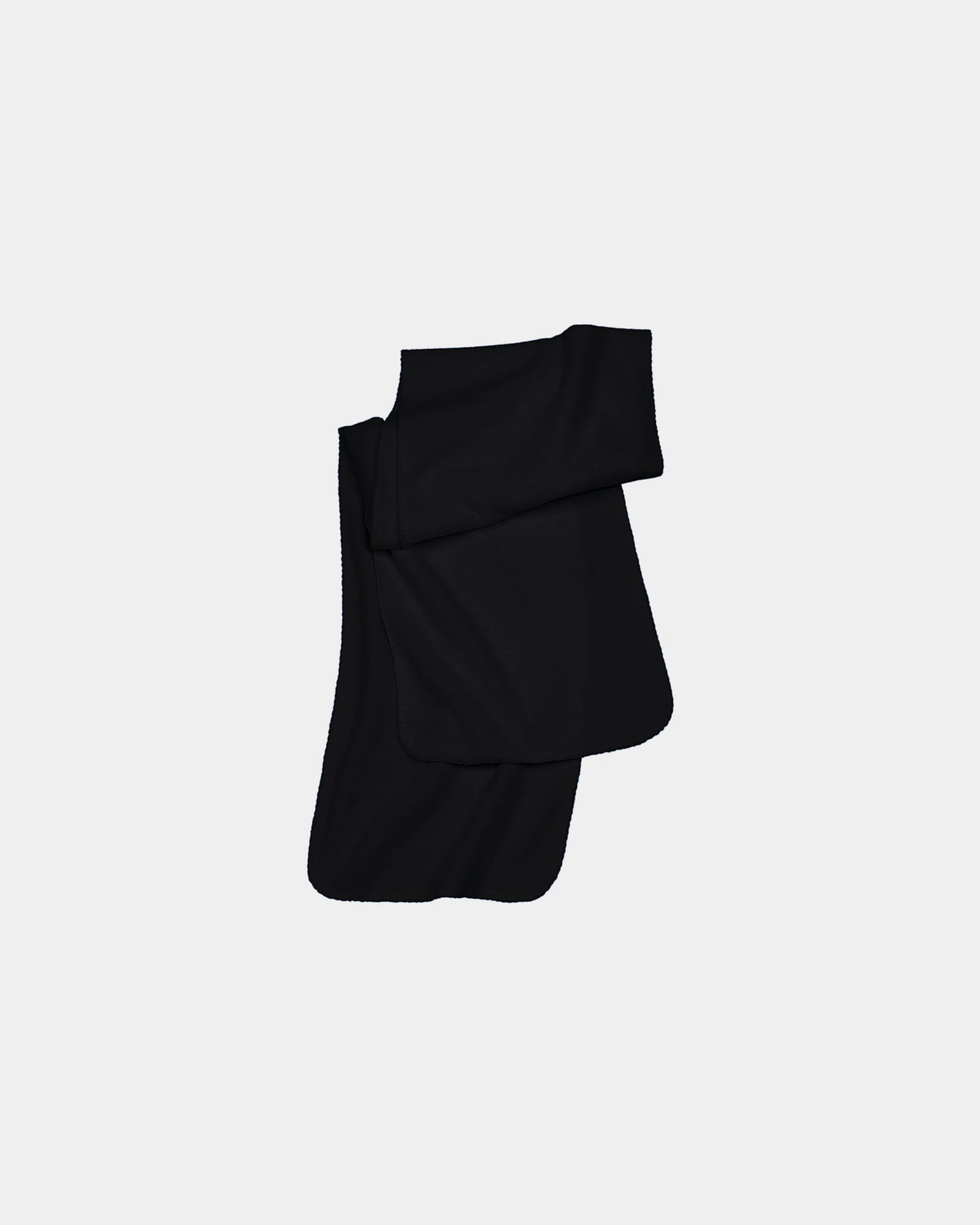 Schal Fleece Polyester 200 g/m² zum Personalisieren - Schwarz