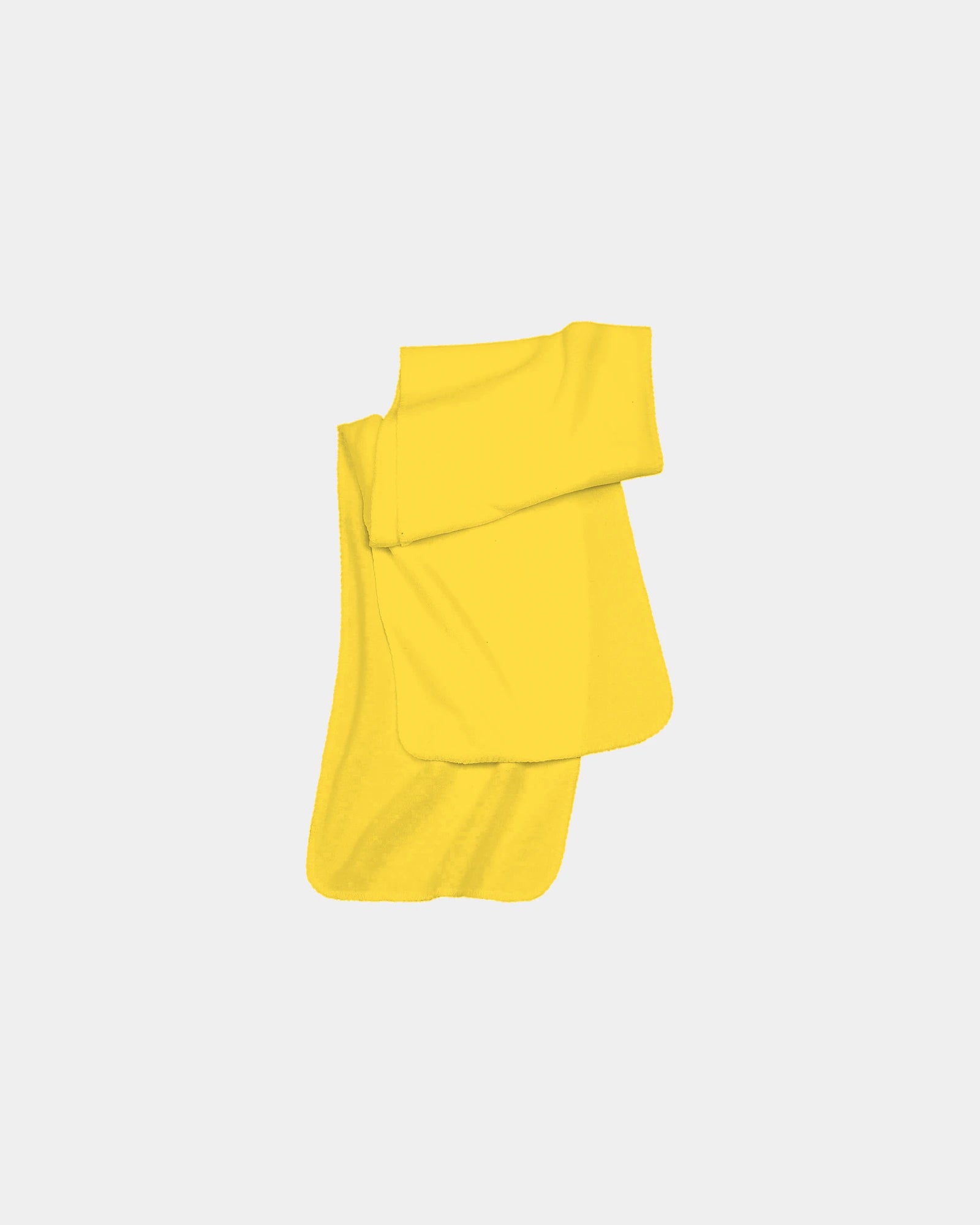 Schal Fleece Polyester 200 g/m² zum Personalisieren - Gelb