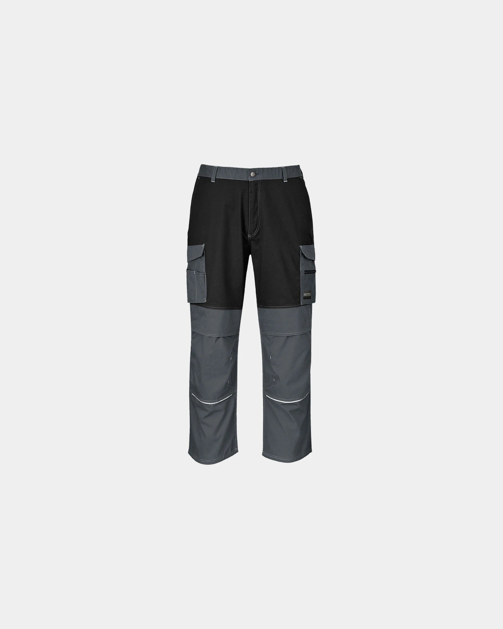 Pantalon Polycoton Kingsmill Portwest Granite zum Personalisieren - Grau