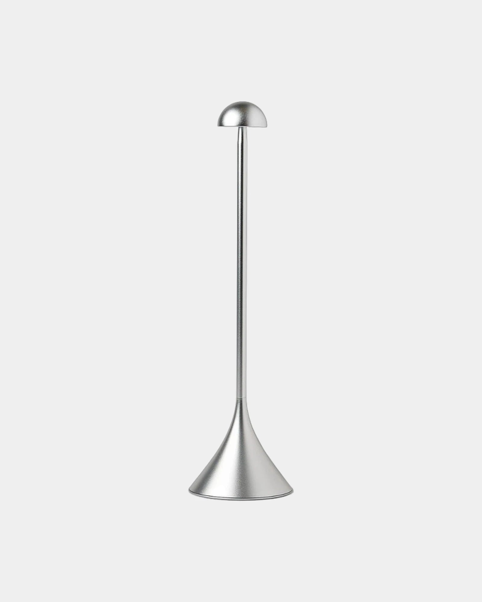 Lampe Steli Dome Aluminium-ABS Lexon zum Personalisieren - Poliertes Aluminium