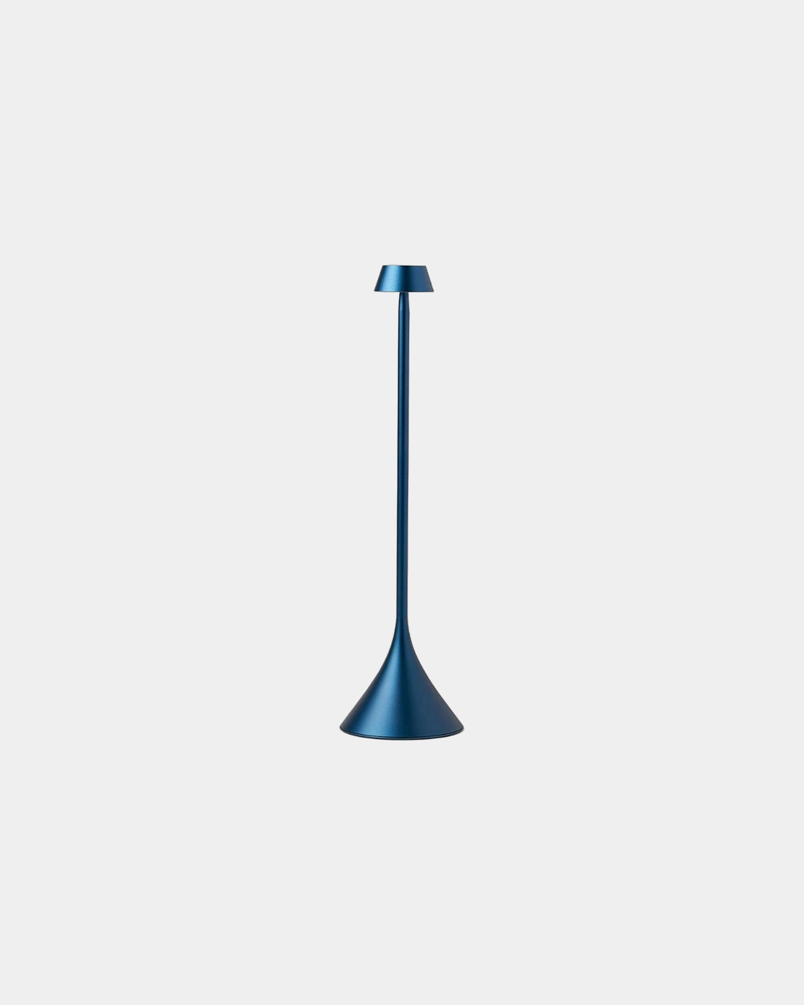 Lampe Steli Dome Aluminium-ABS Lexon zum Personalisieren - Dunkelblau