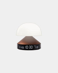Lampe Wecker Aluminium Lexon Mina Sunrise zum Personalisieren - Bronze