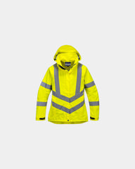 Parka Damen Hi-Vis atmungsaktiv zum Personalisieren - Gelb