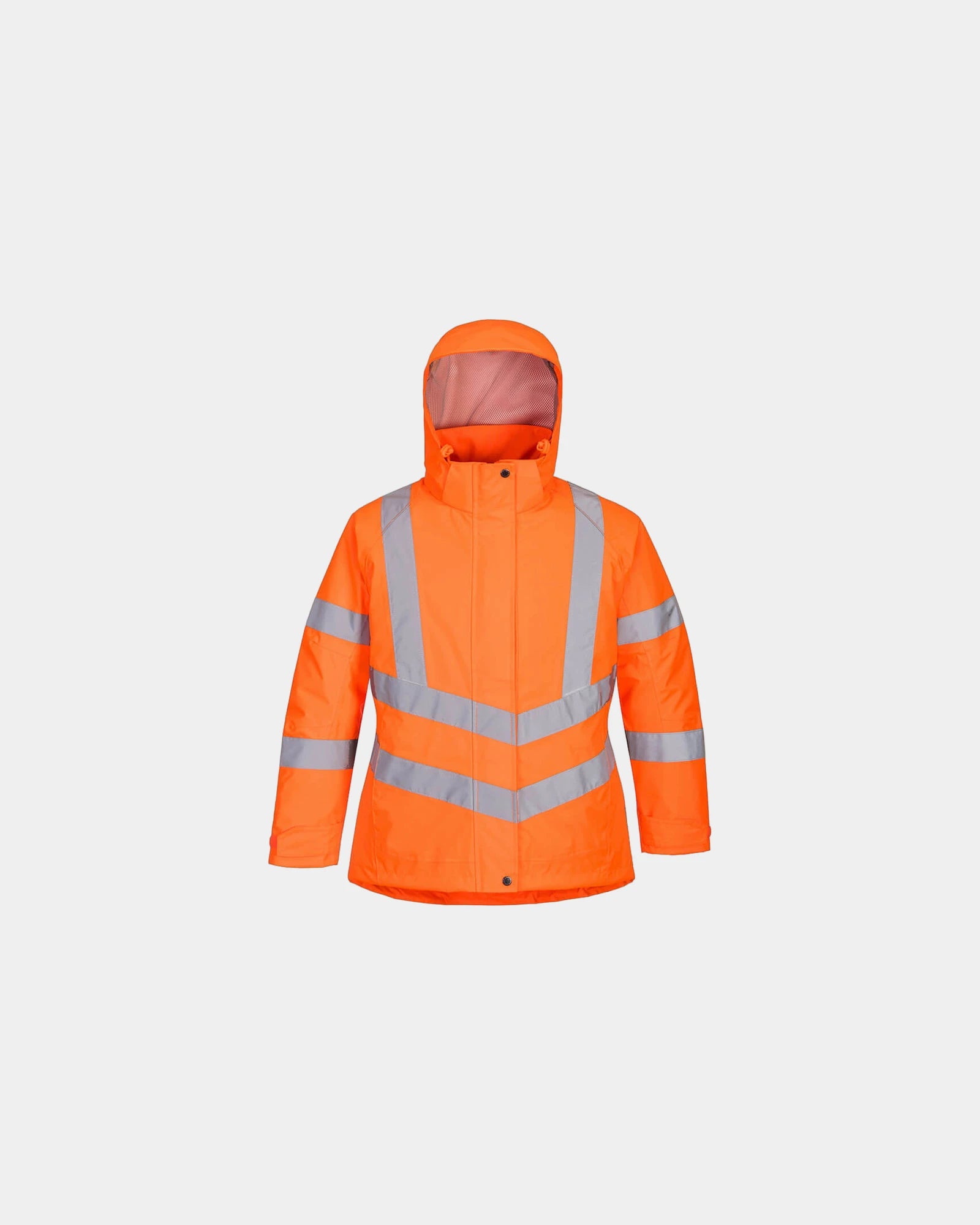 Parka Winter Damen Hi-Vis 65% Polyester zum Personalisieren - Orange